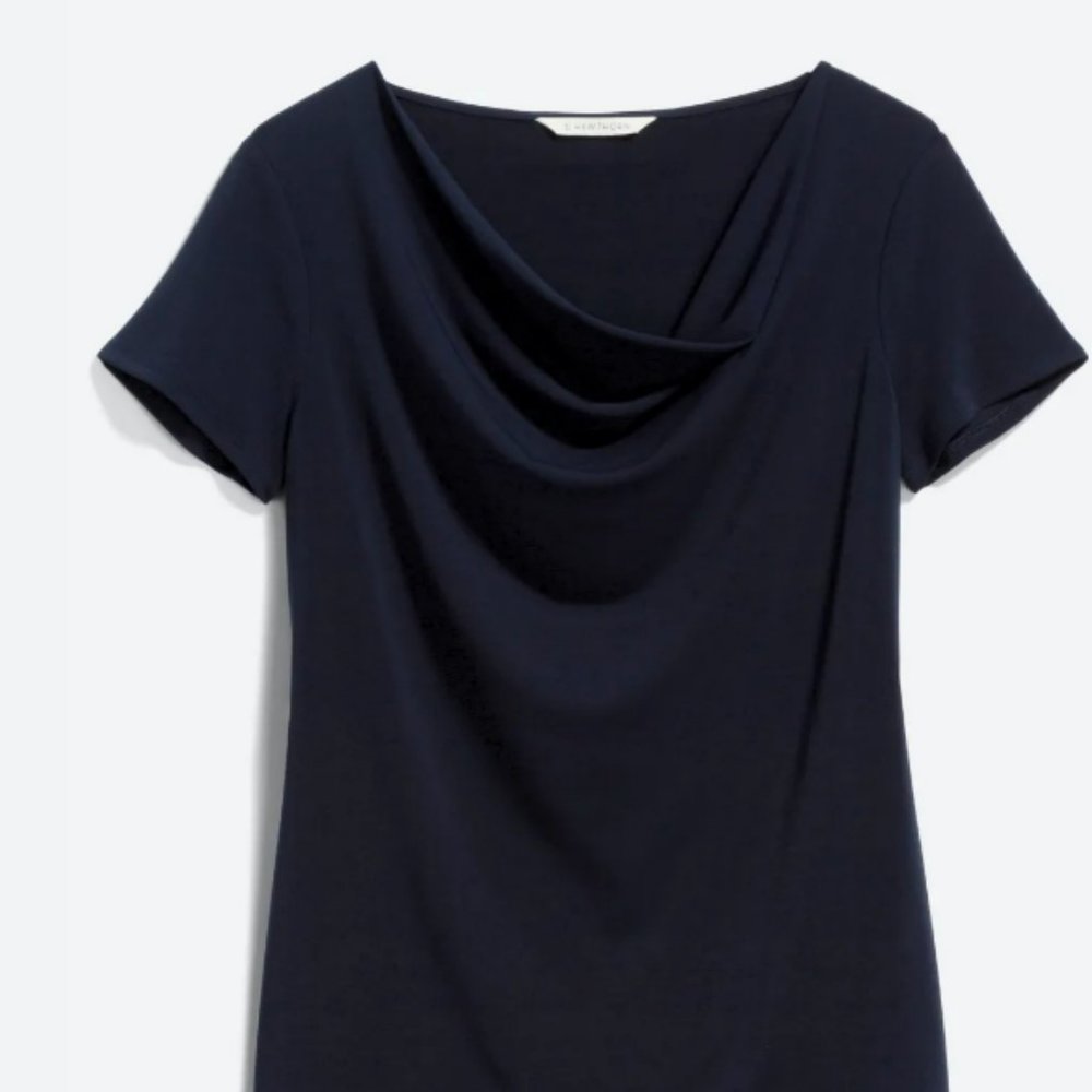 41 HAWTHORN Katharina Cowl Neck Knit Top 2X